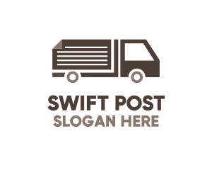 Document Page Truck logo design