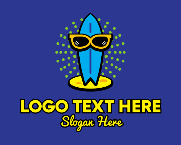 Blue And Yellow logo example 1