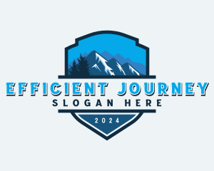 Mountain Peak Adventure logo design