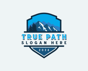 Mountain Peak Adventure logo design