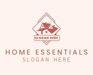 Residential Home Roof  logo design