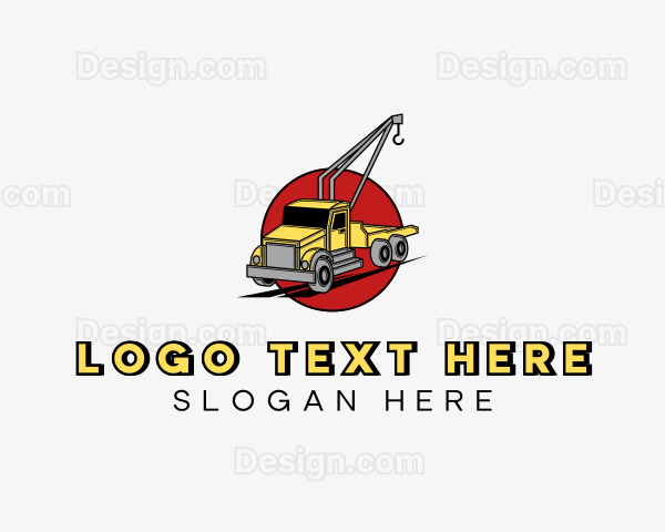 Industrial Tow Truck Logo