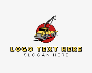 Industrial Tow Truck logo