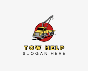 Industrial Tow Truck logo