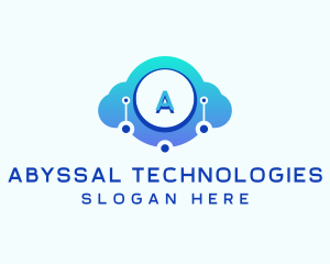 Database Cloud Technology logo design