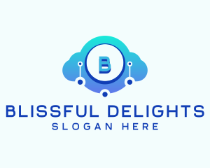 Database Cloud Technology logo design