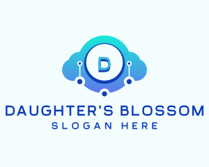 Database Cloud Technology logo design