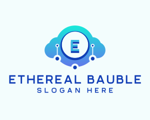 Database Cloud Technology logo design