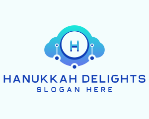 Database Cloud Technology logo design