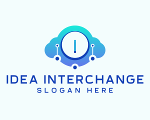 Database Cloud Technology logo design