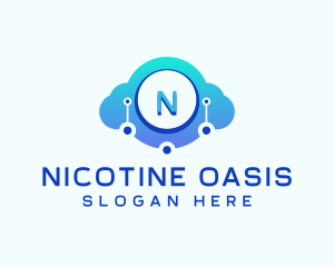 Database Cloud Technology logo design