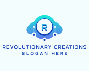 Database Cloud Technology logo design