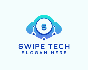 Database Cloud Technology logo design