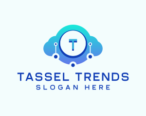 Database Cloud Technology logo design