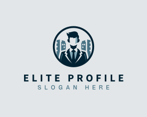 Professional Person Profile logo design