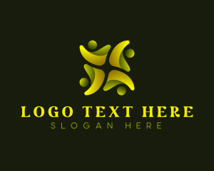 People Human Community logo design