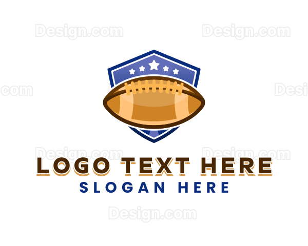 American Football Rugby Logo