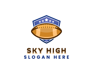 American Football Rugby Logo