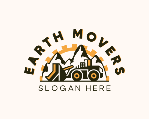 Mechanical Bulldozer Excavation logo