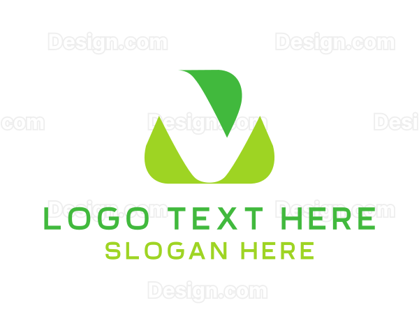 Organic Letter V Logo