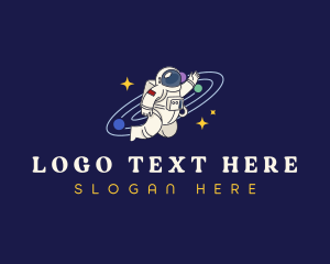 Astronaut Space Galaxy logo