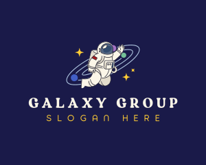Astronaut Space Galaxy logo
