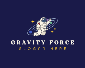 Astronaut Space Galaxy logo