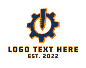 Mechanical Drill Industrial  logo