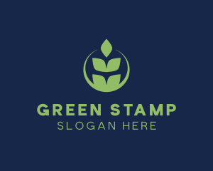 Organic Green Wheat logo design