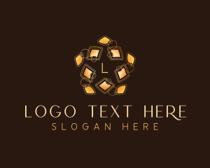 Celebrity - Lantern Star Pattern logo design