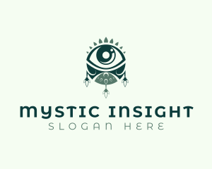 Mystic Eye Dreamcatcher logo design