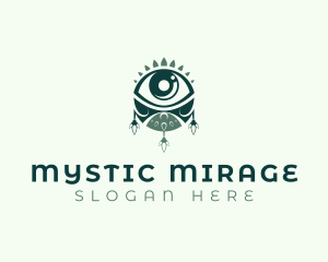 Mystic Eye Dreamcatcher logo design