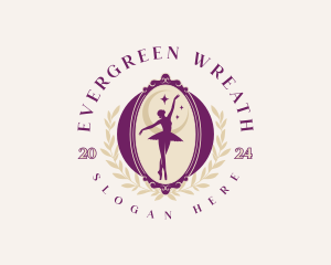 Elegant Ballet Dancer logo design