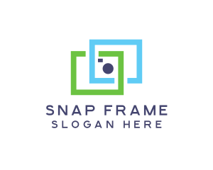 Square Camera Photography  logo design