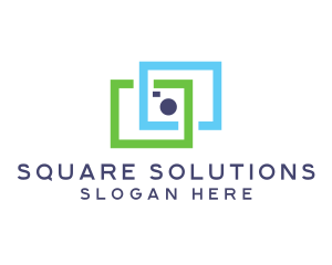 Square Camera Photography  logo design