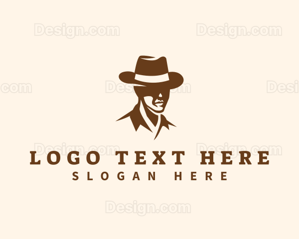 Man Hat Fashion Logo