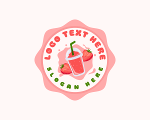 Strawberry Fruit Slushy logo