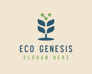 Eco Biotech Genetics logo design