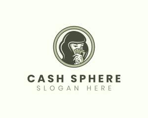 Money Cash Woman logo