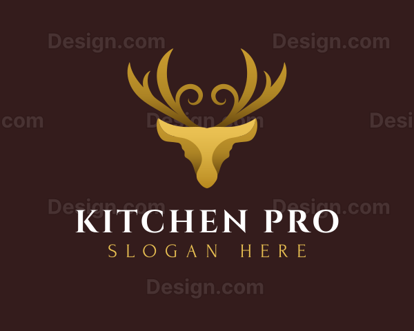 Luxury Deer Gold Logo