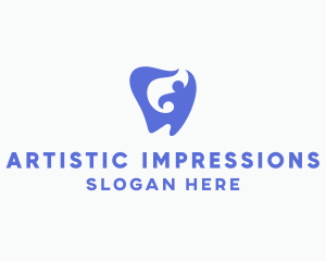 Dental Care Tooth Dentist logo design