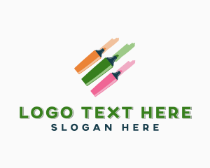 Coloring Marker Pens logo