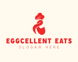 Chef Toque Letter E logo design