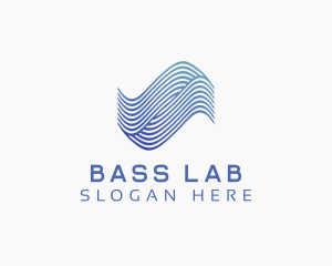 Waves Biotech Lab logo design