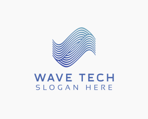 Waves Biotech Lab logo design