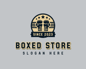 Gym Boxing Gloves logo design