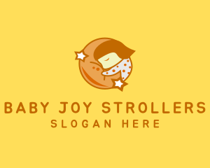 Bedtime Baby Accessory  logo design