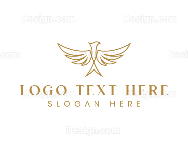 Premium Flying Bird Logo