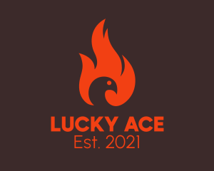 Spicy Blazing Chicken  logo design