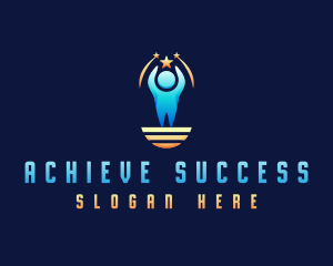 People Success Award logo design